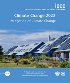 cover of the 3rd IPCC report all about the solutions to climate change and global warming