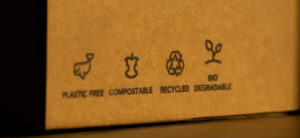 Sustainable packaging that is plastic free, compostable, recycled, and gluten free